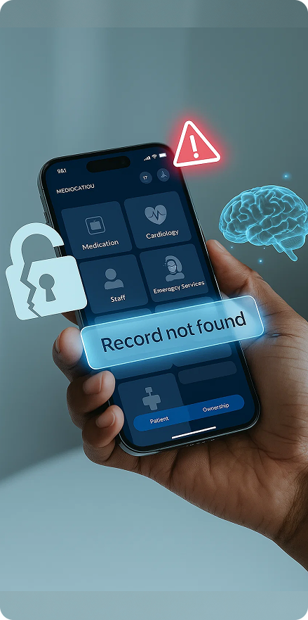 Calendar with menstrual tracking items