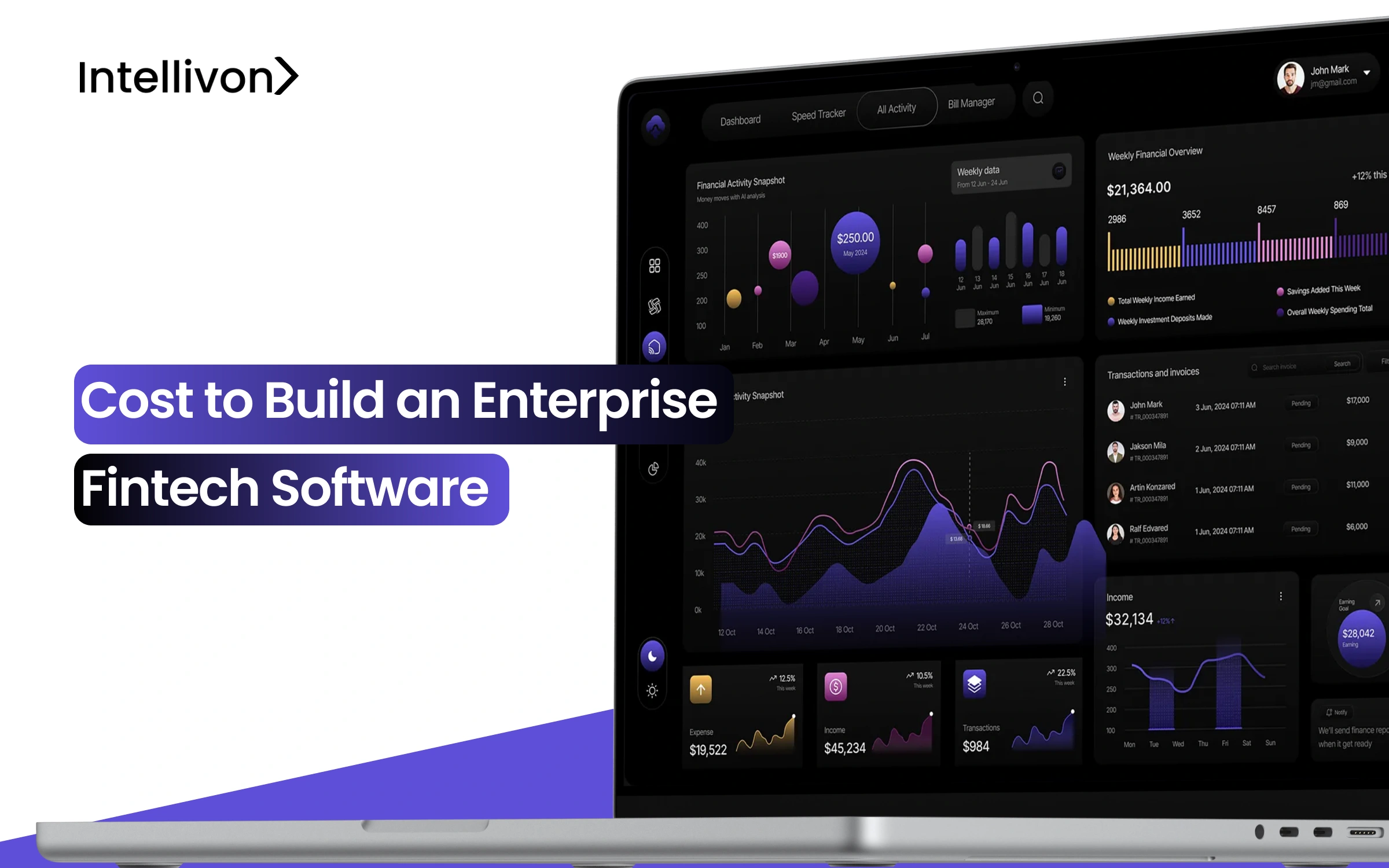Cost to Build an Enterprise Fintech Software