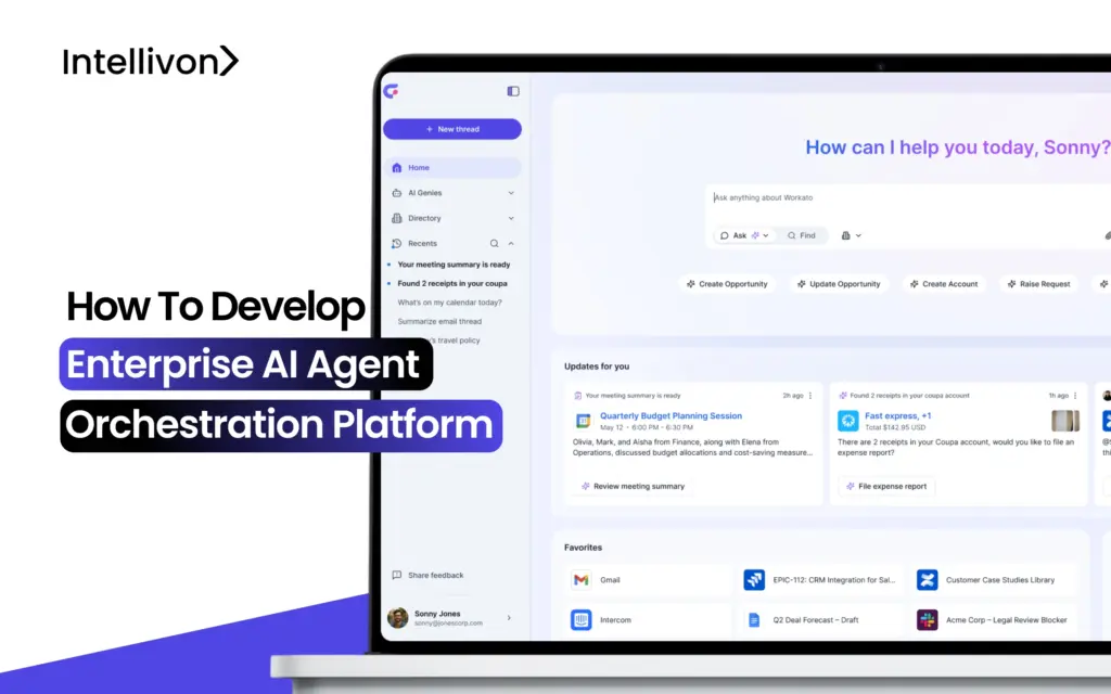 How To Develop an Enterprise AI Agent Orchestration Platform