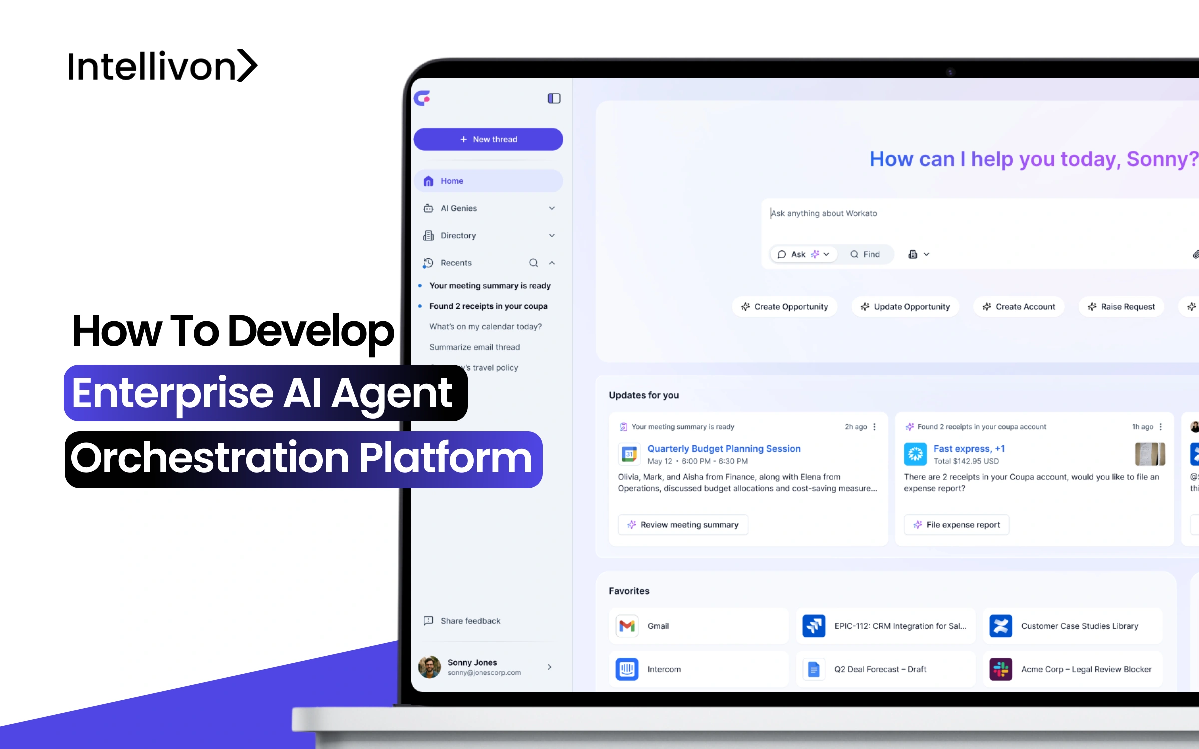 How To Develop an Enterprise AI Agent Orchestration Platform