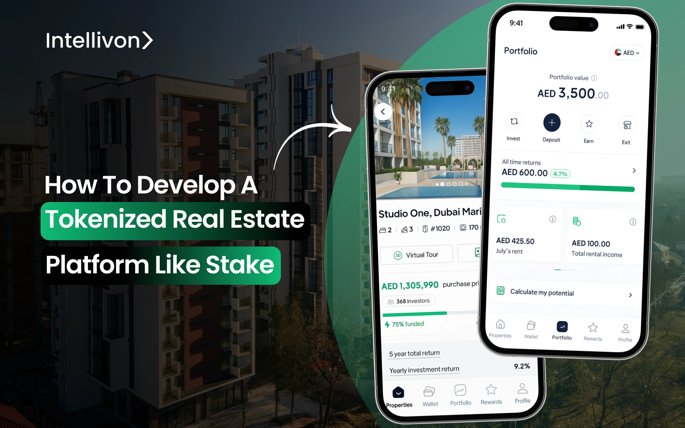 How to Develop a Tokenized Real Estate Platform Like Stake