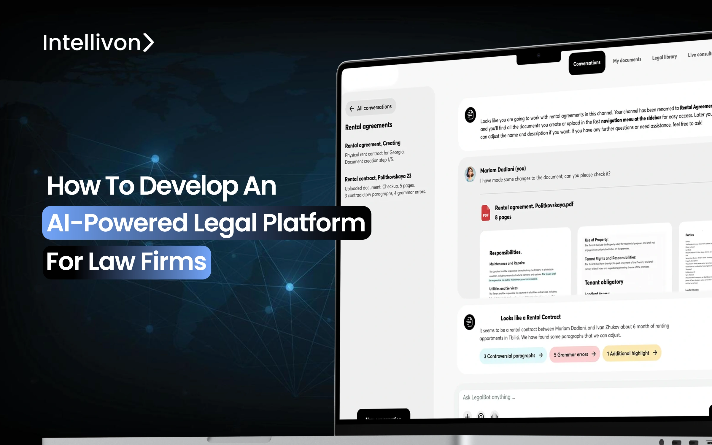 How to Develop an AI-powered Legal Platform for Law Firms