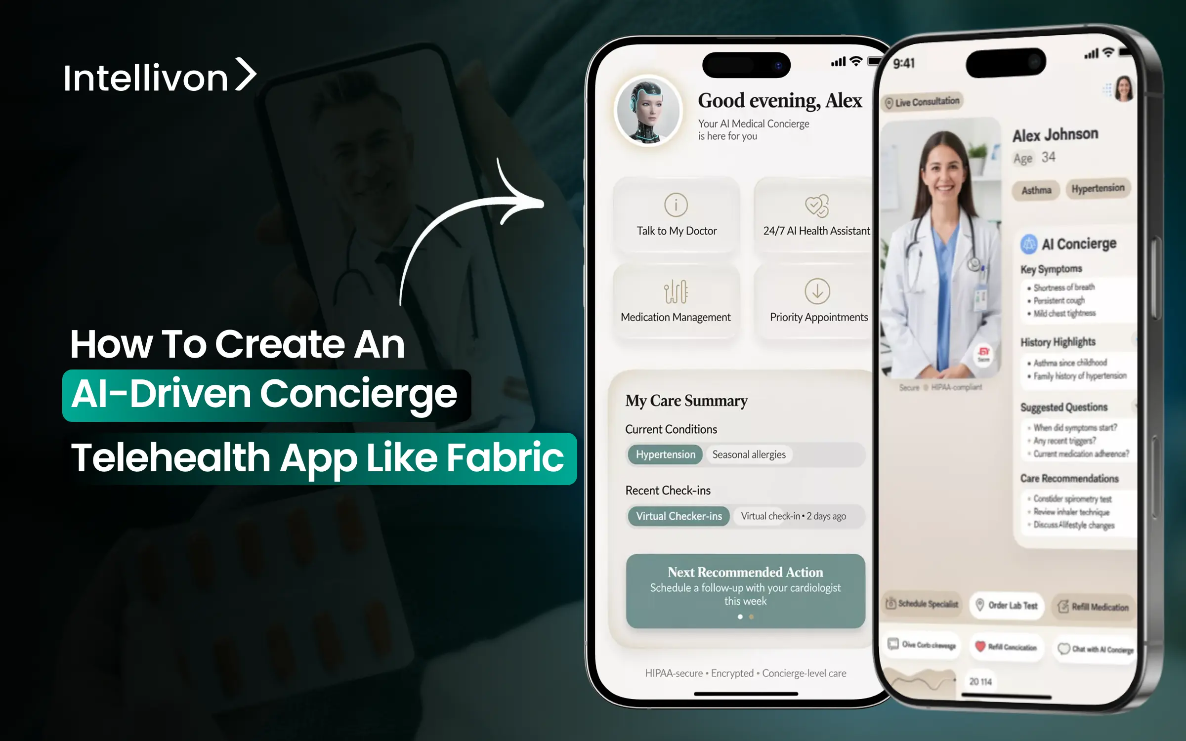 How To Create An AI-Driven Concierge Telehealth App Like Fabric