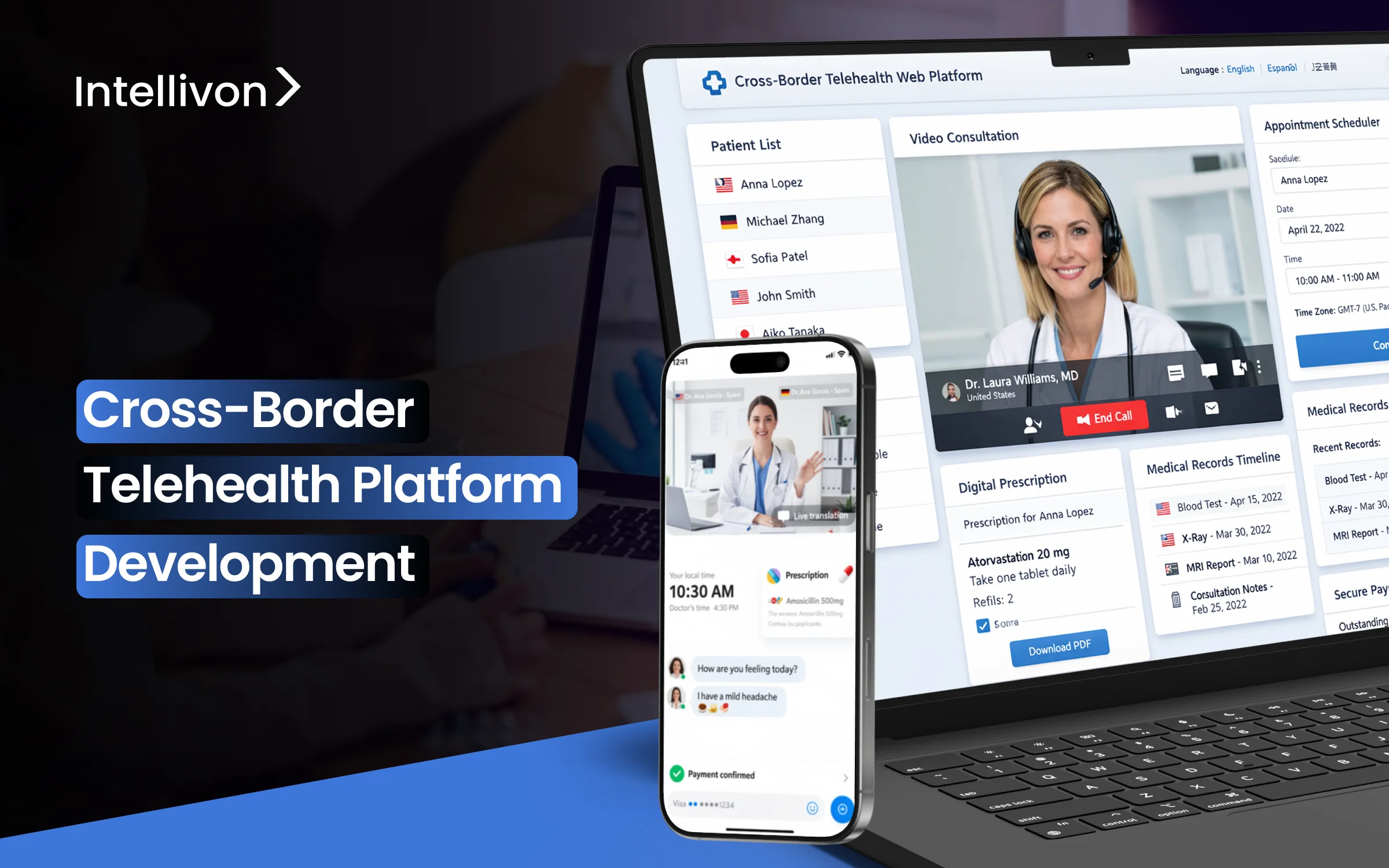 Cross-Border Telehealth Platform Development