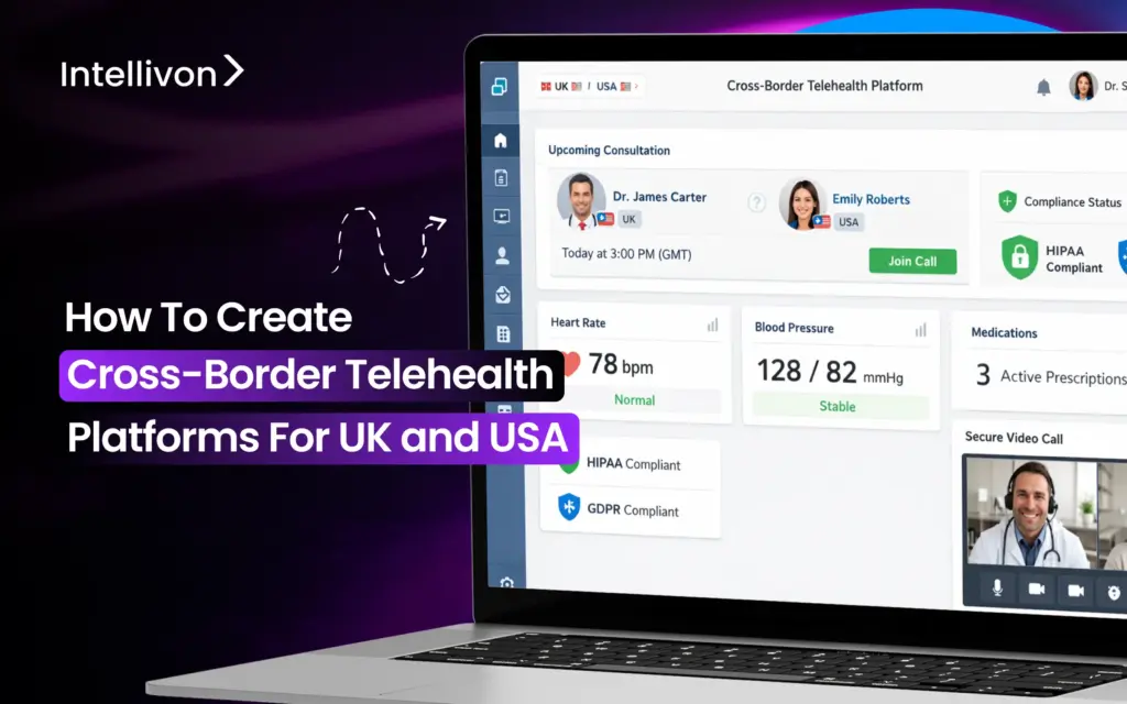 How To Create Cross-Border Telehealth Platforms For UK and USA