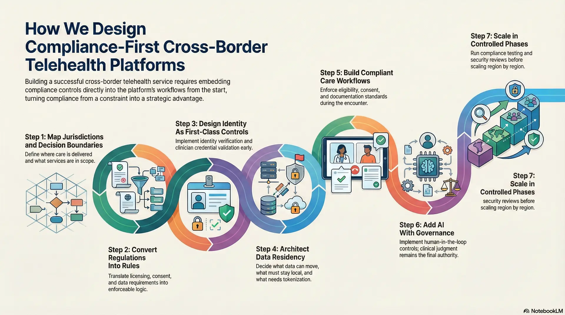 How We Design Compliance-First Cross-Border Telehealth Platform