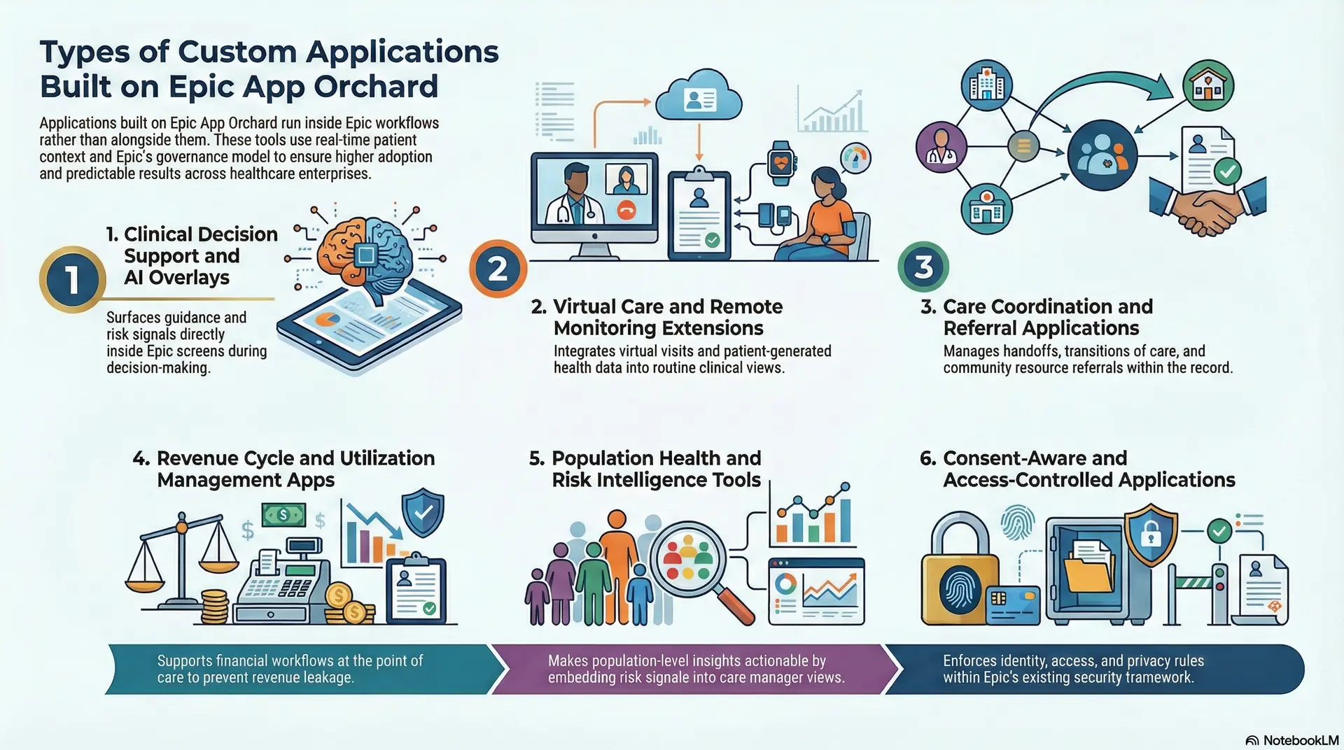Types of Custom Applications Built On Epic App Orchard