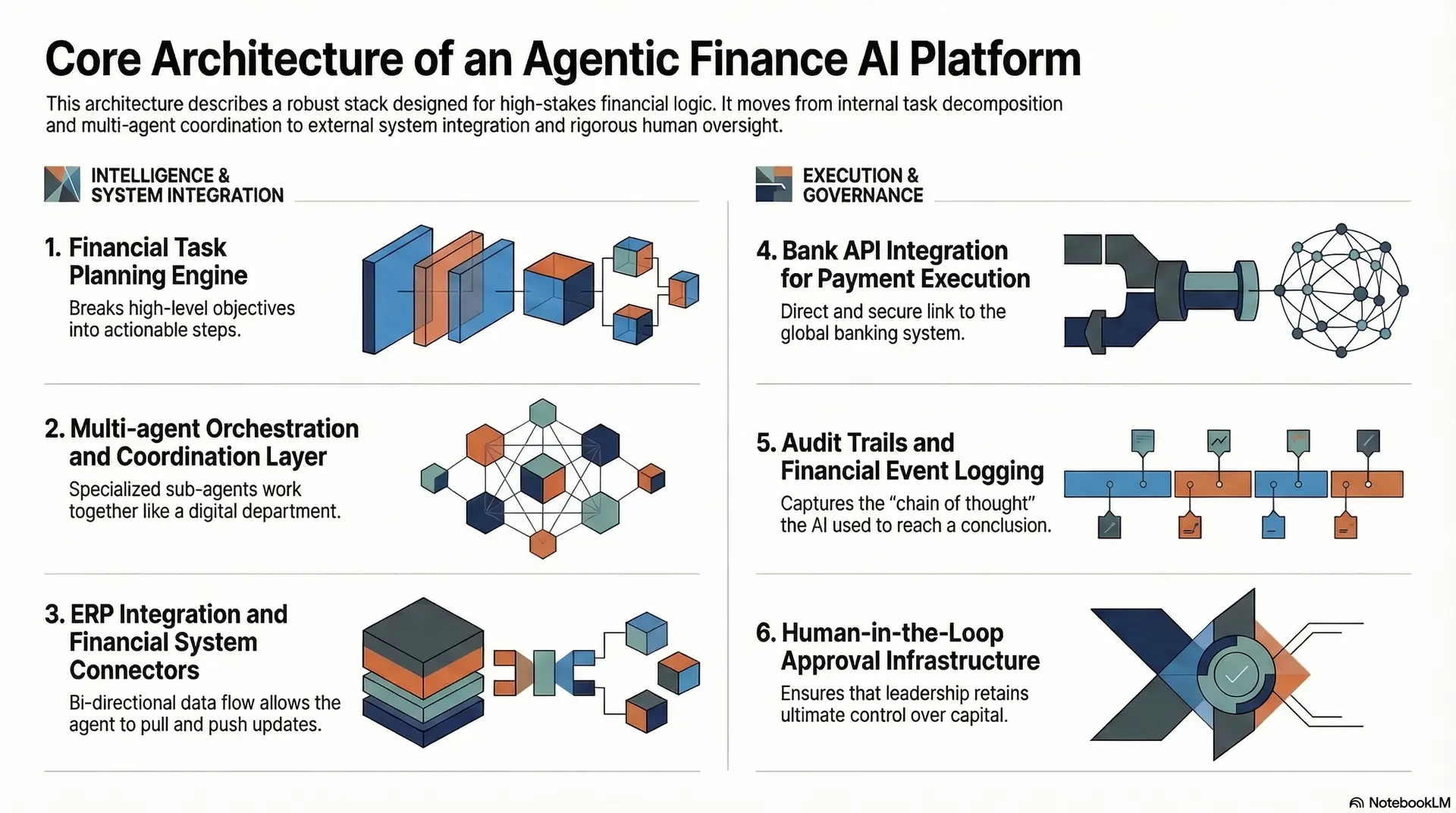 Core Architecure Of An Agentic Finance AI Platform