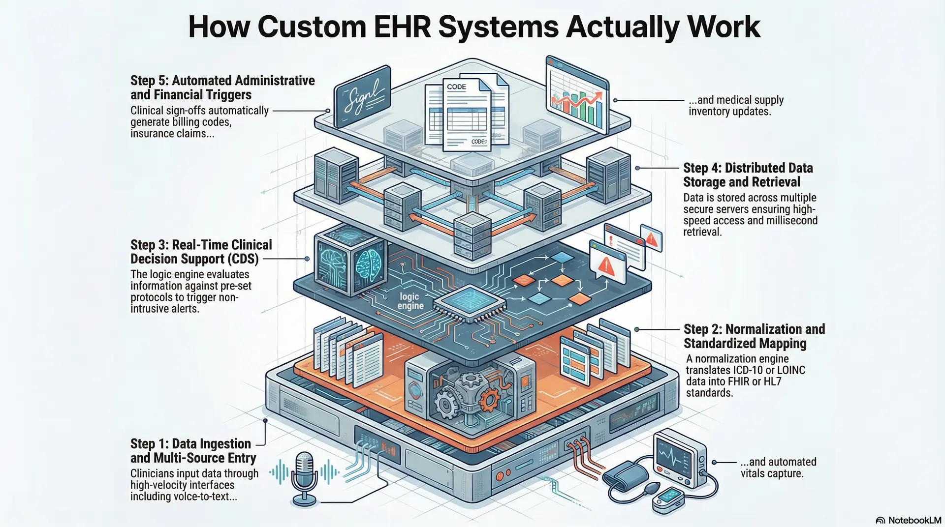 How Custom EHR Systems Actually Work
