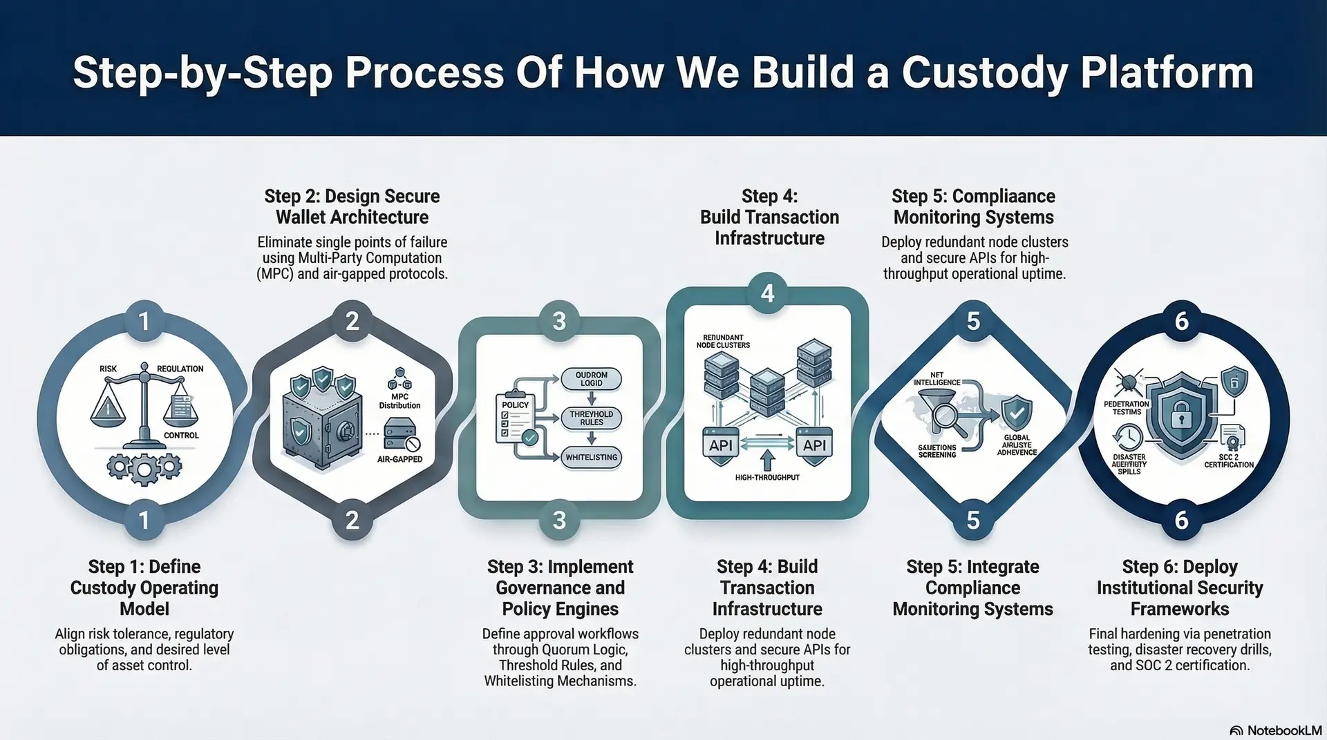 Step by Step Process of How We Build A Custody Platform