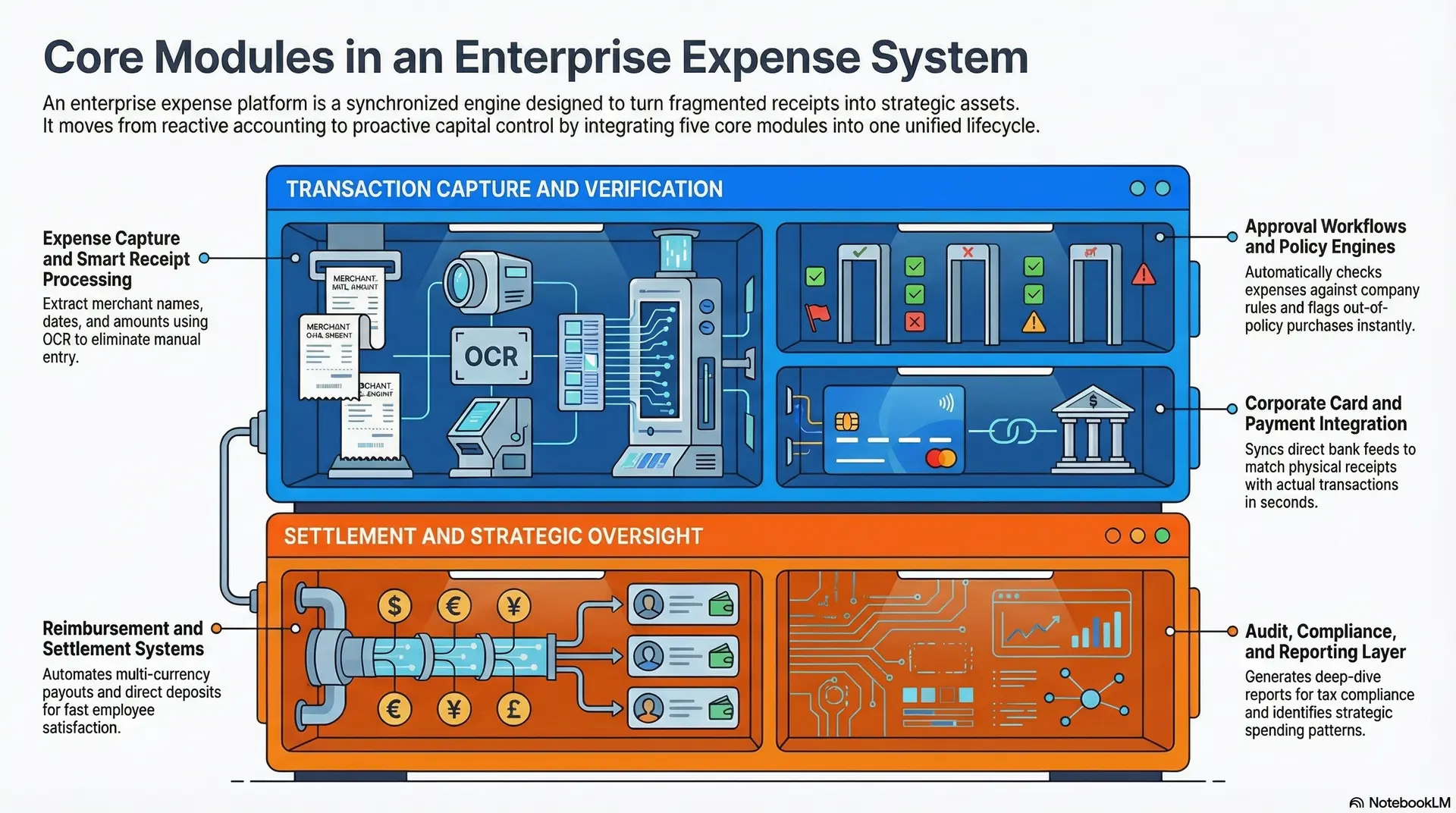 Core Modules In An Enterprise Expense System