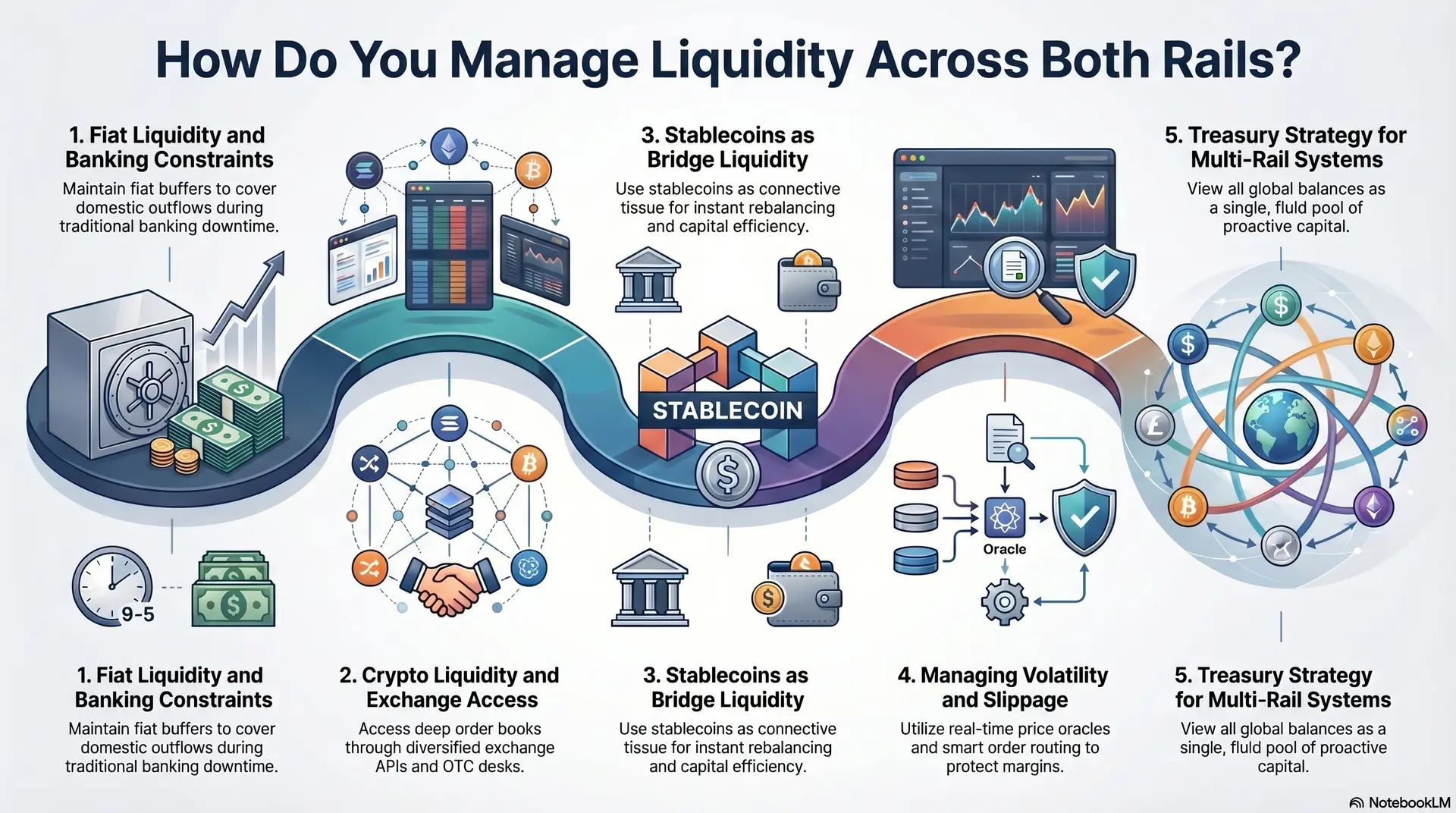 How Do You Manage Liquidity Across Both Rails