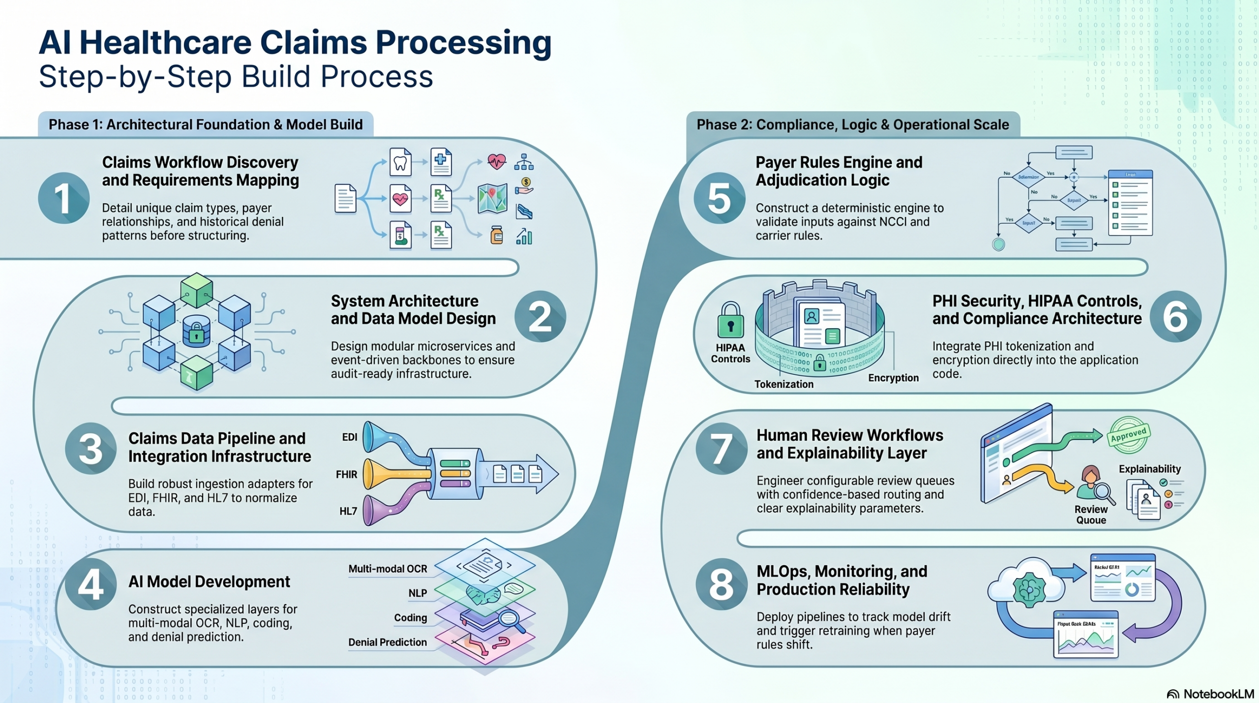 AI Healthcare Claims Proeceesing Step-by-Step Build Process