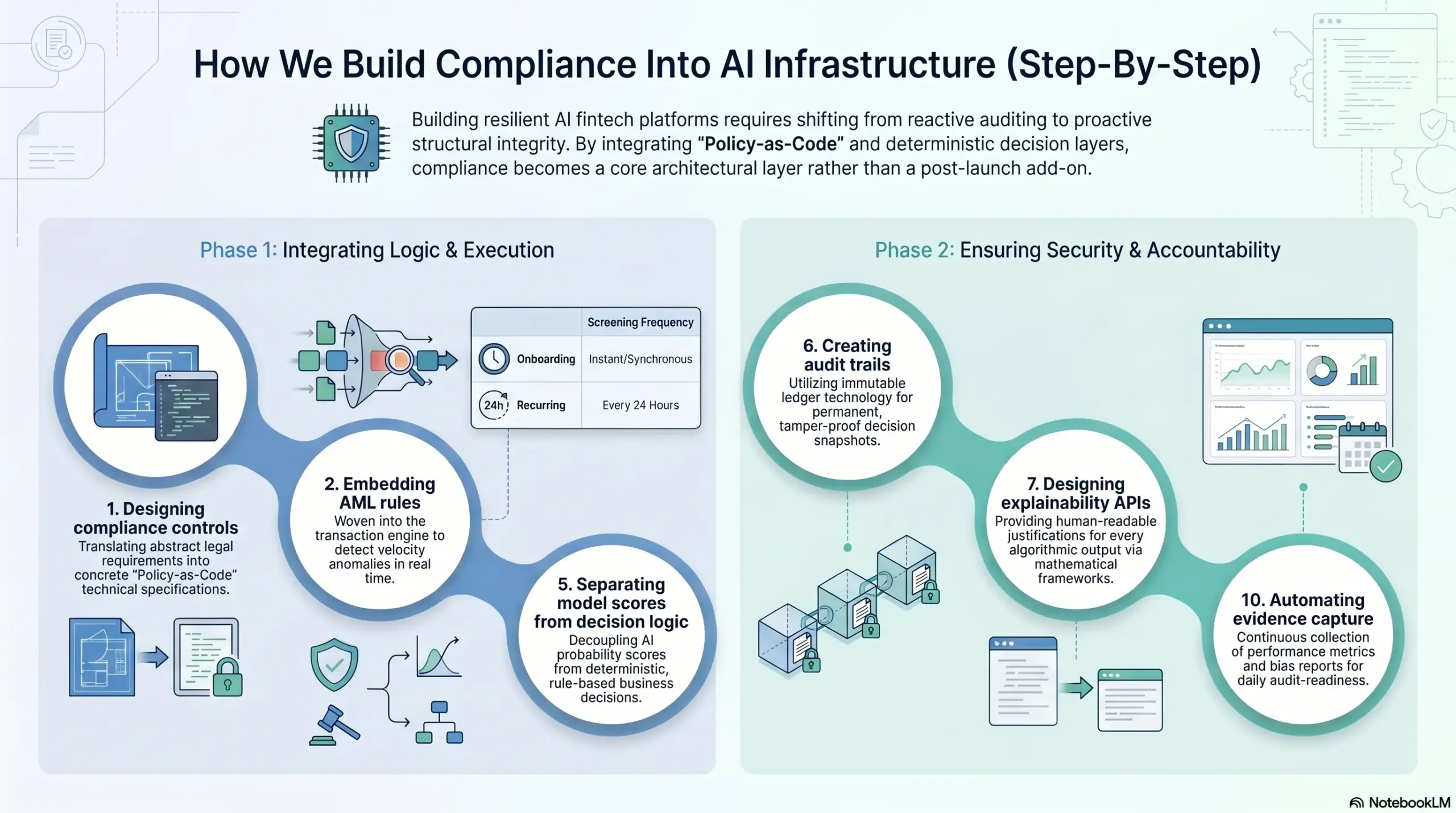 Building Compliance into AI infrastructure