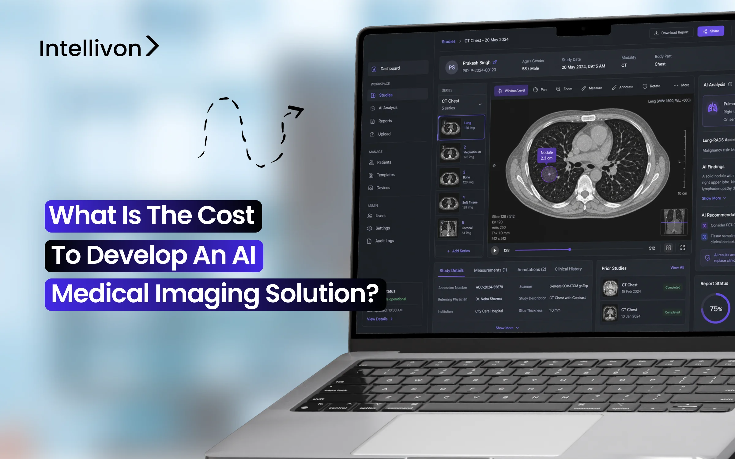 What Is The Cost To Develop An AI Medical Imaging Solution