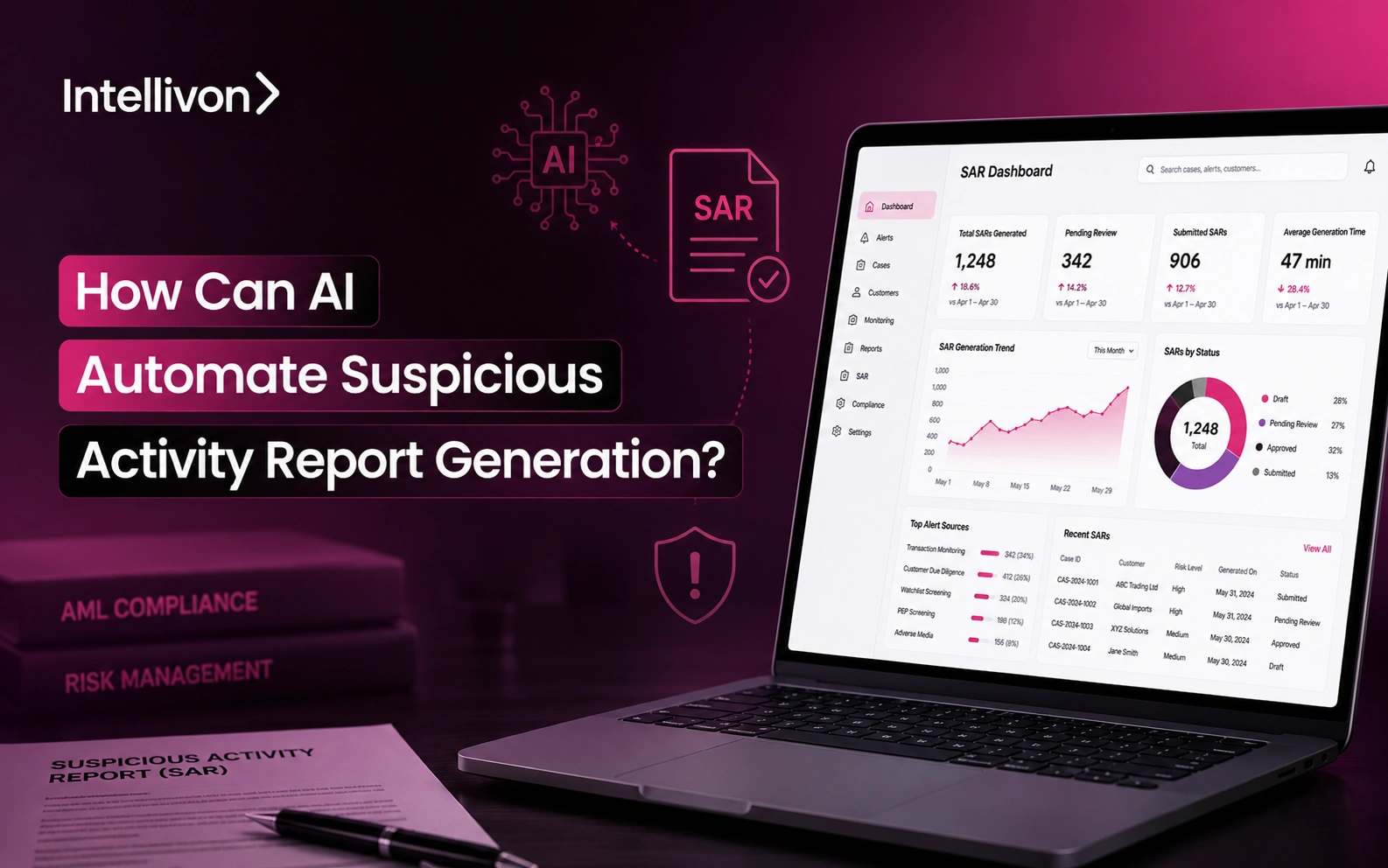 How Can AI Automate Suspicious Activity Report Generation?