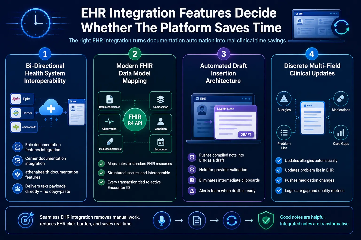 What Features Reduce After-Hours Documentation Time?