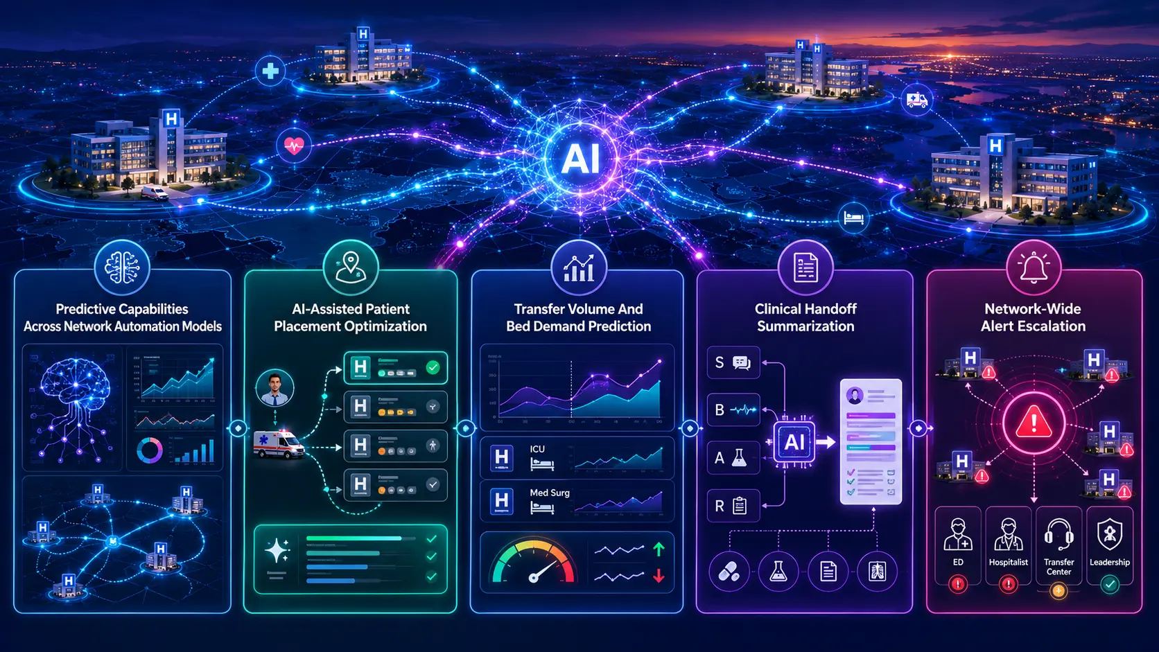 AI Features For Hospital Network Coordination