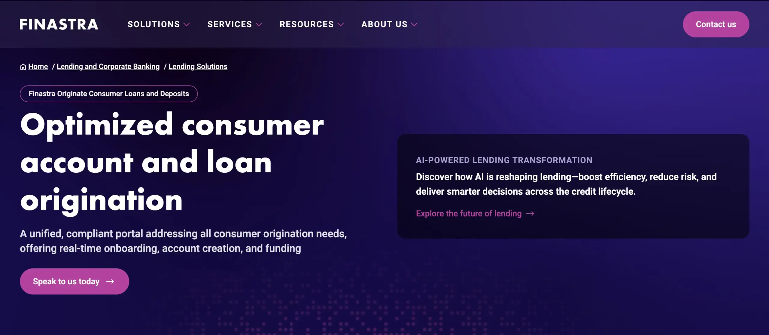 Finastra Originate