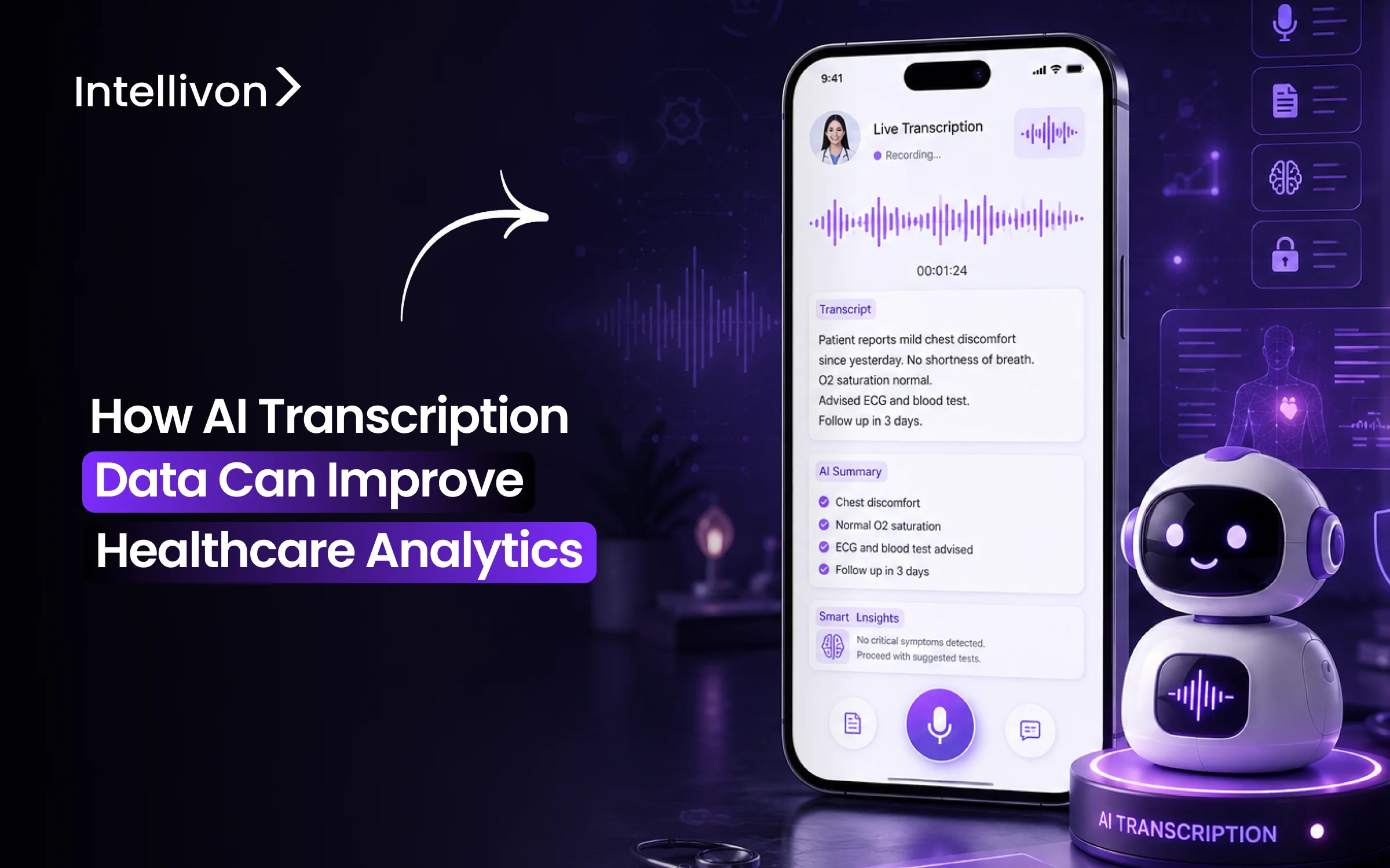 How AI Transcription Data Can Improve Healthcare Analytics