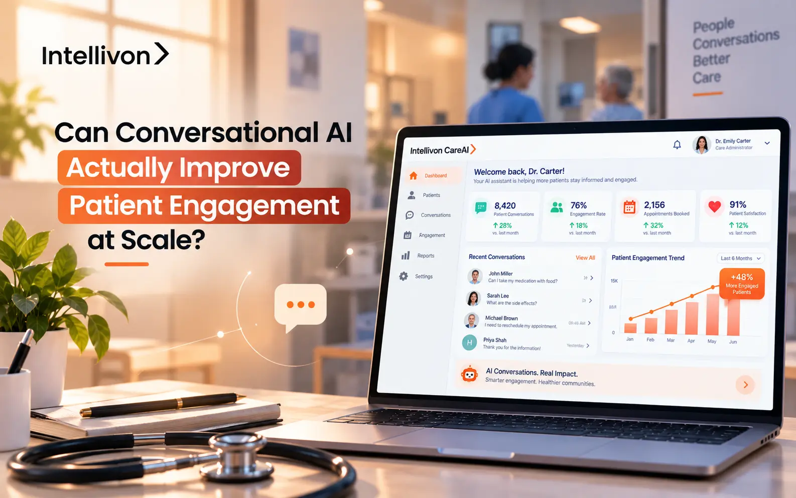 Can Conversational AI Actually Improve Patient Engagement At Scale